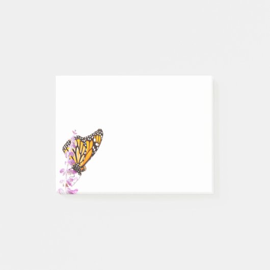 Monarch op lavendel post-it® notes (Voorkant)