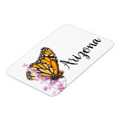 Monarch op lavender, Arizona Magneet (Linkerzijde)