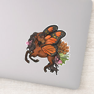 Monarch Pixie Horse Pegasus Sticker