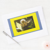 Monarch Rechthoekige Sticker (Envelop)