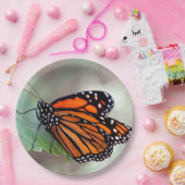 Monarch resting papieren bordje (Feest)