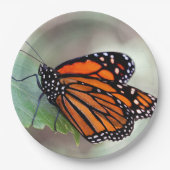 Monarch resting papieren bordje (Voorkant)