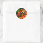Monarch Ronde Sticker (Tas)