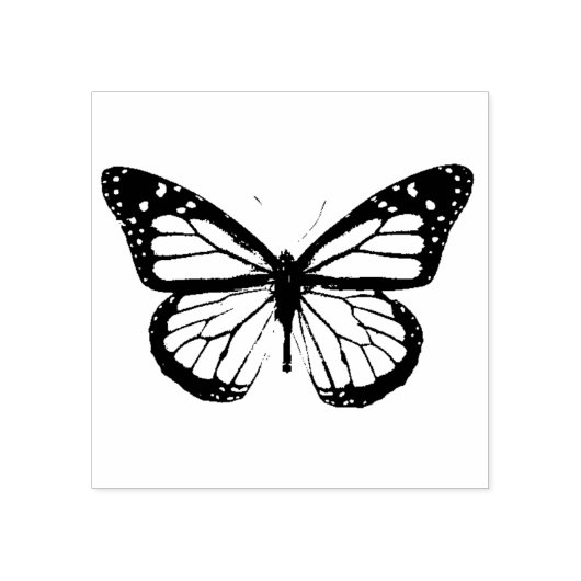 Monarch Rubberstempel (Afrduk)