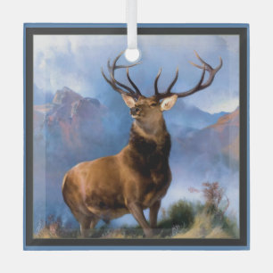 Monarch van het Glen Glass Ornament Buck Deer