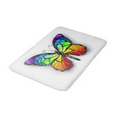 Monarch van regenboogvlinders badmat (Gekanteld)