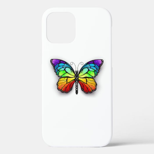 Monarch van regenboogvlinders Case-Mate iPhone case (Achterkant)