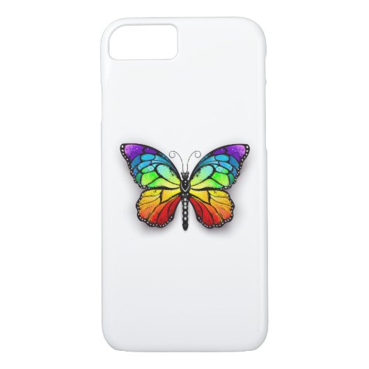 Monarch van regenboogvlinders Case-Mate iPhone case (Achterkant)