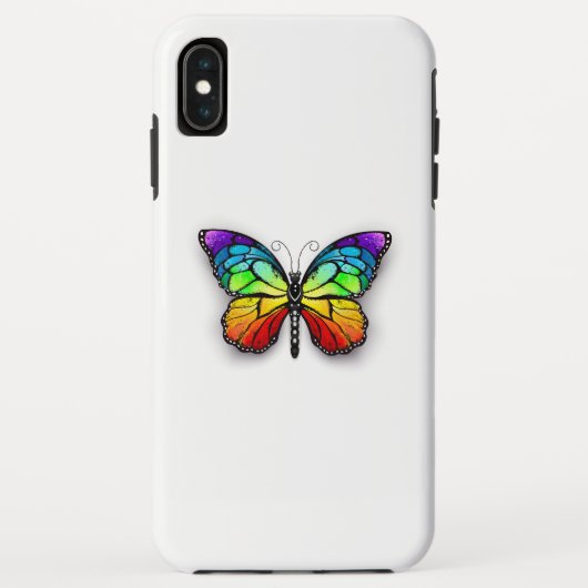 Monarch van regenboogvlinders Case-Mate iPhone case (Achterkant)