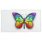 Monarch van regenboogvlinders kussensloop (Voorkant-Rechts)