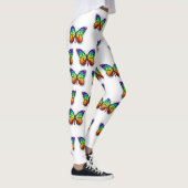 Monarch van regenboogvlinders leggings (Rechts)
