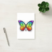 Monarch van regenboogvlinders post-it® notes (Kantoor)