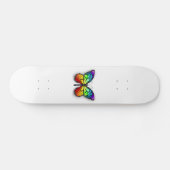 Monarch van regenboogvlinders skateboard (Horizontaal)