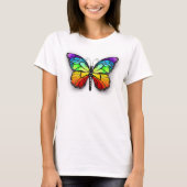 Monarch van regenboogvlinders t-shirt (Voorkant)