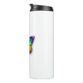 Monarch van regenboogvlinders thermosbeker (Geroteerd rechts)