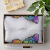 Monarch van regenboogvlinders tissuepapier (Geschenk)