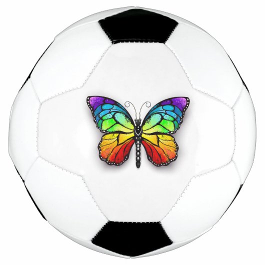 Monarch van regenboogvlinders voetbal (Voorkant)