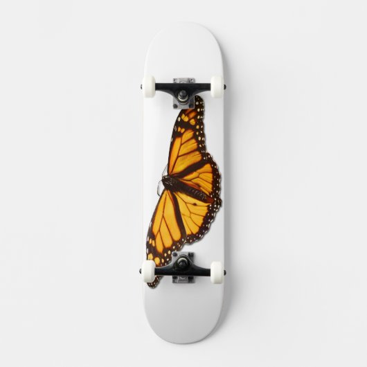 Monarch vlinder 7-3/4" skateboard (Voorkant)
