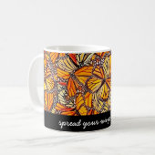 Monarch Vlinder Bericht Mok (Voorkant links)