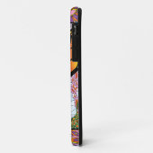 Monarch vlinder fee Paarse bloemen Case-Mate iPhone Case (Achterkant/links)