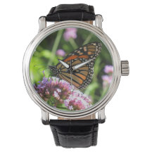 Monarch vlinder horloge
