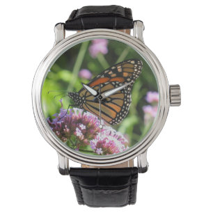 Monarch vlinder horloge