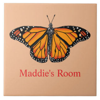 Monarch vlinder Kamerbord Tegeltje