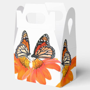 Monarch vlinder Mexicaanse zonnebloem bloemen bloe Bedankdoosjes