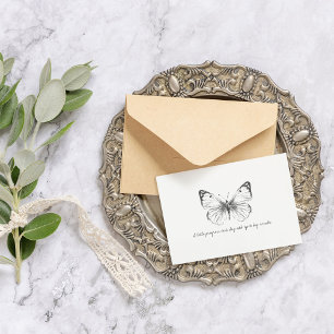 Monarch Waterverf vlinder Briefkaart