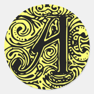 Monarchia "A" Ronde Sticker