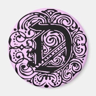 Monarchia Black "D" Magneet