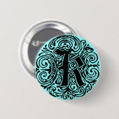 Monarchia "K" Ronde Button 5,7 Cm (Voorkant /achterkant)