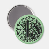 Monarchia Letter "H" Magneet (Voorkant / Achterkant)