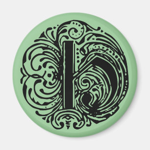 Monarchia Letter "H" Magneet