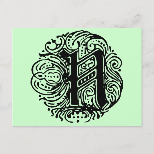 Monarchia "N" Briefkaart (Voorkant)