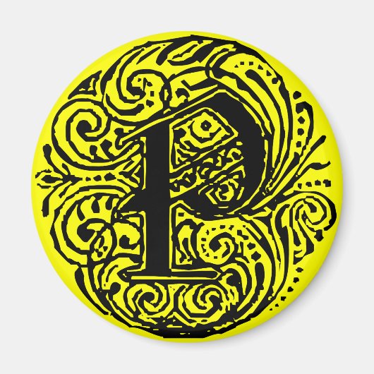 Monarchia "P" Magneet (Voorkant)