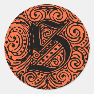 Monarchia "S" Ronde Sticker