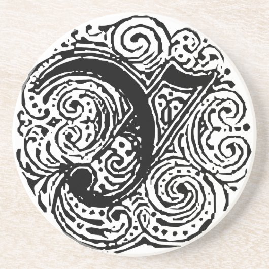 Monarchia "Y" Zandsteen Onderzetter (Voorkant)