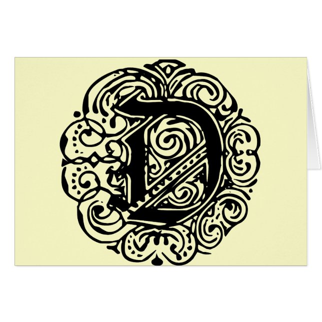 Monarchie Noir "D" (Devant horizontal)