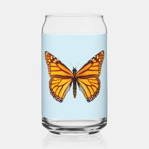 Monarchvlinder Blikvorm Glas