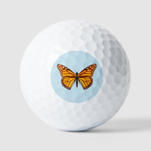Monarchvlinder Golfballen (Voorkant)