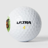 monarchvlinder golfballen (Logo)