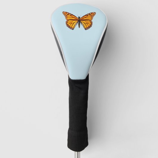 Monarchvlinder Golfheadcover (Voorkant)