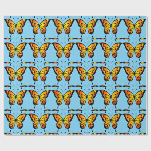 Monarchvlinder Inpakpapier