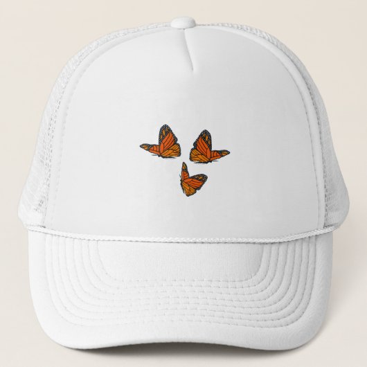 Monarchvlinder Trucker Pet (Voorkant)