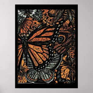 Monarchvlinderposter Poster