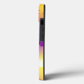 Monarchvlinders op paarse achtergrond Case-Mate iPhone case (Achterkant / Links)