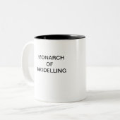 MONARQUE de MODELER la tasse de café (Devant gauche)