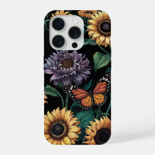 Monarque et Tournesols, Jardin de papillons Sunshi