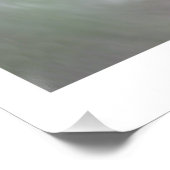 Monarque Papillon Caterpillar Poster brillant (Coin)